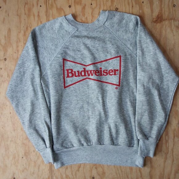 Vintage Budweiser Logo Crewneck Sweatshirt - Picture 2 of 5
